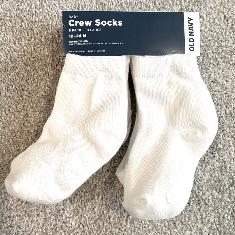 Baby crew socks